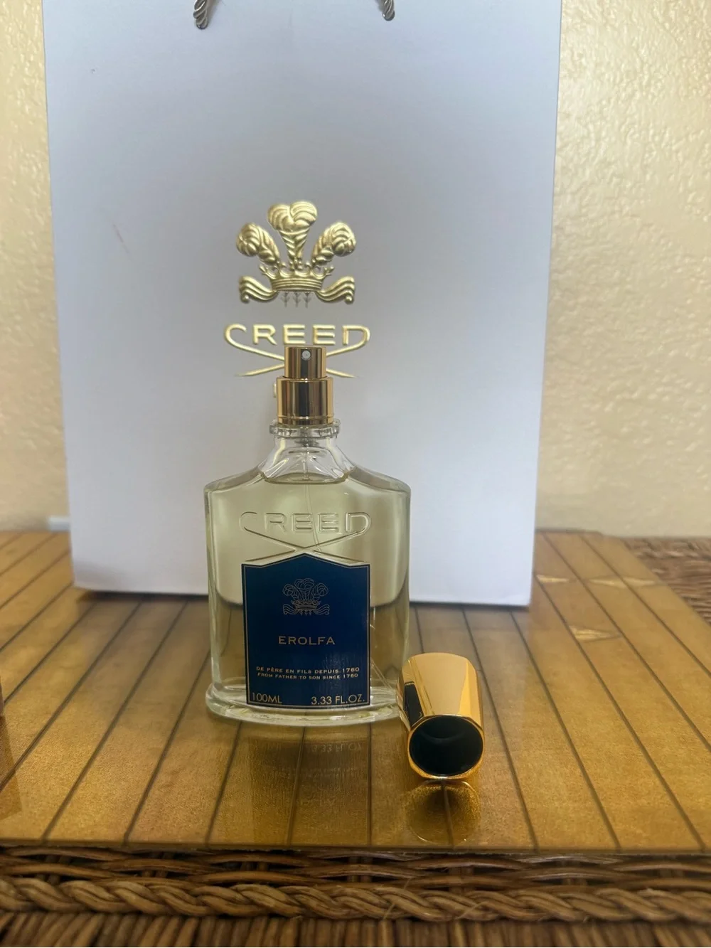 New authentic CREED Erolfa 200 ml EDP fragrance with cap